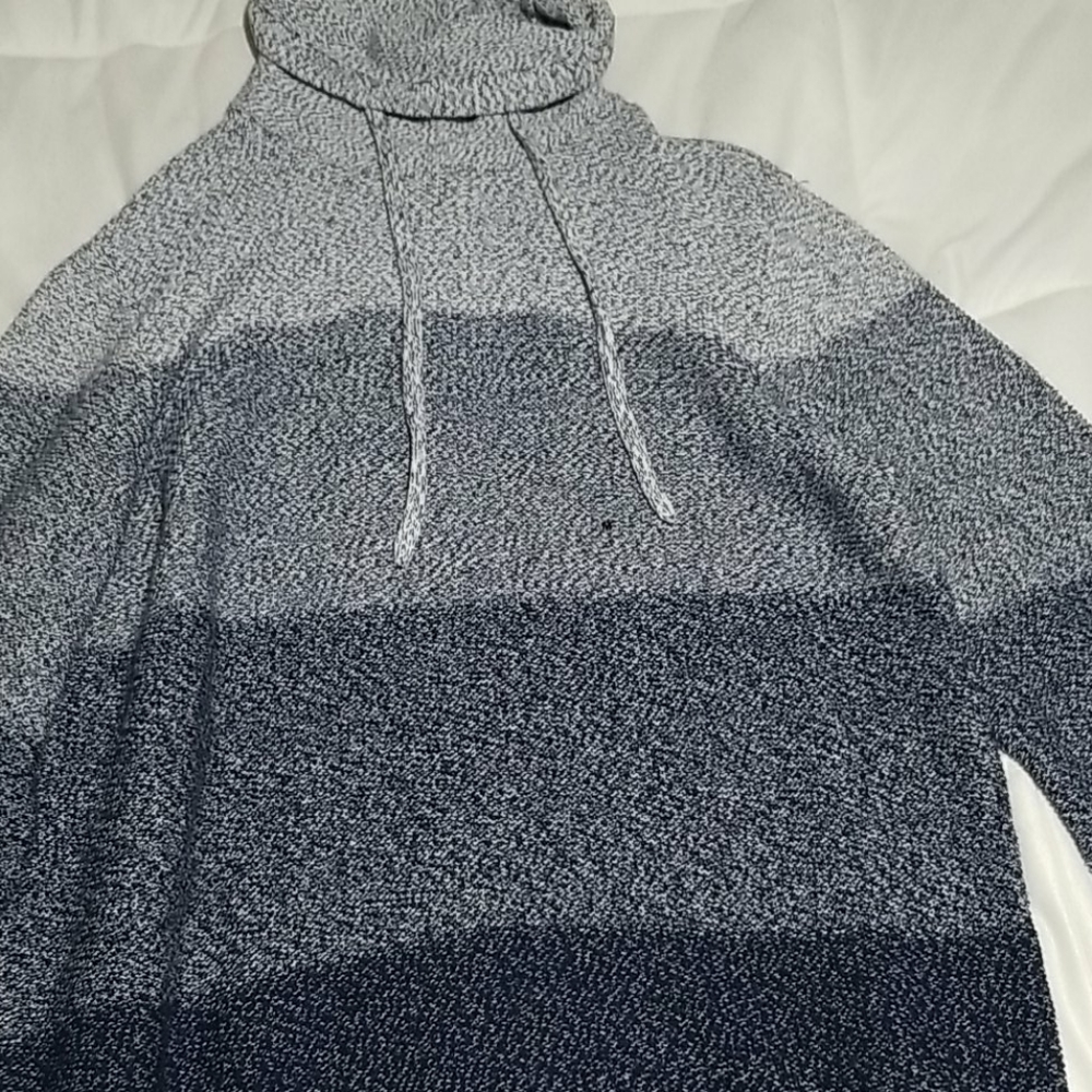Express sweaters and hat